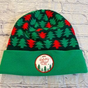 BOCO GEAR RED/GREEN PLAYMAKERS HOLIDAY CLASSIC RUN-WALK BEANIE ONE SIZE